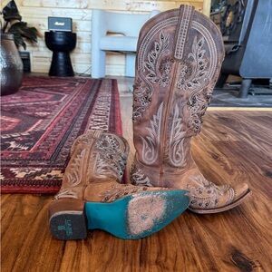 Lane Women's Brown Western Boots